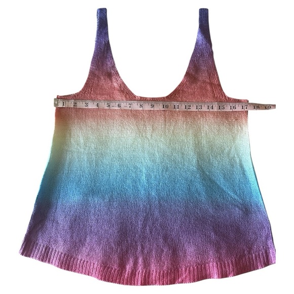 Storia Purple and Pink Sleeveless Tank Top - Picture 3 of 7